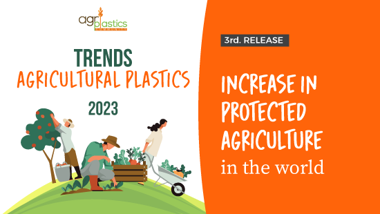 [eBook Trends in Agriculture Plastics] Increase in protected agriculture in the world